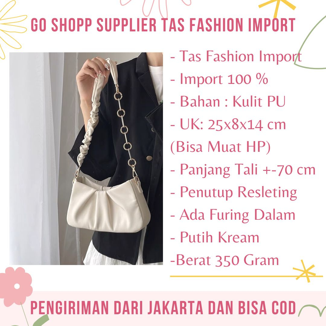 Tas Selempang Bahu Pesta Wanita High Quality Import Fashion Korea Terbaru - Shoulder Bag Kekinian SL96