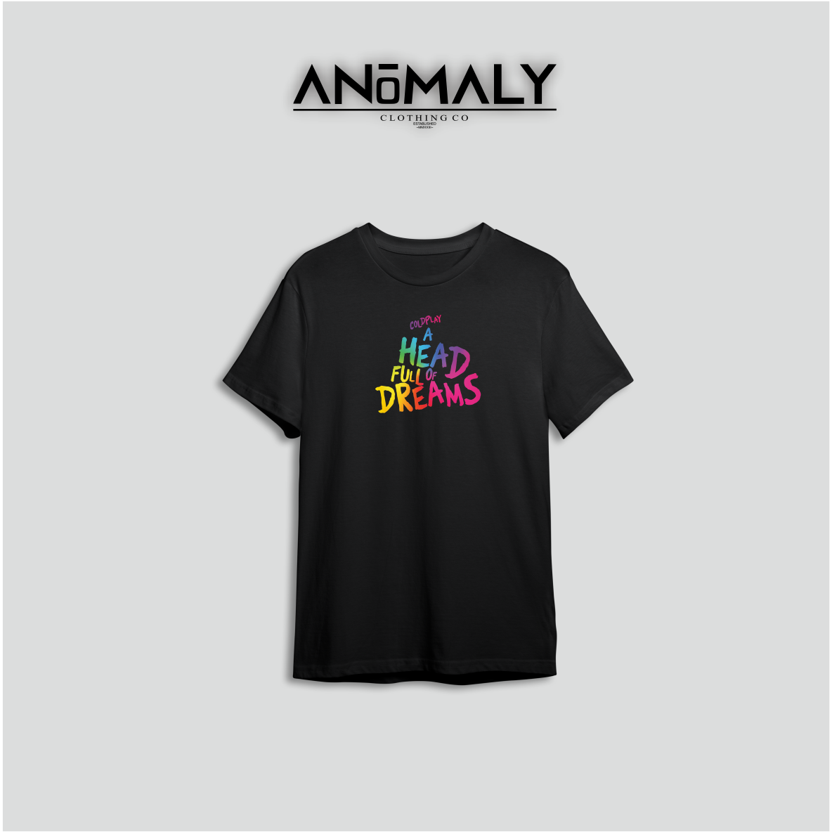 Original T-shirt Anomaly / Kaos Coldplay