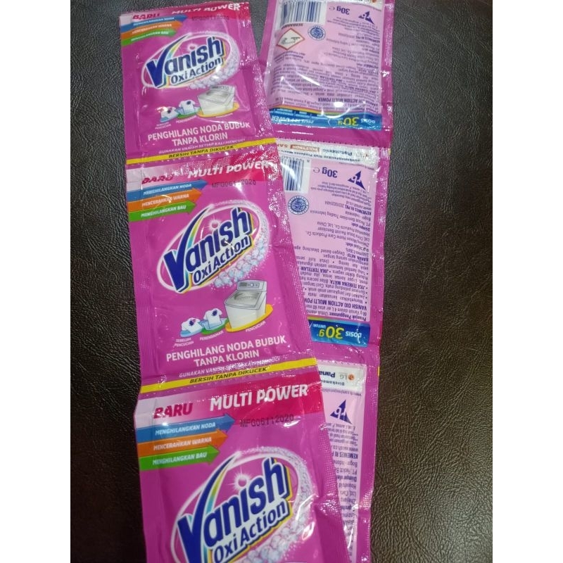 vanish oxi action bubuk 6x30gr