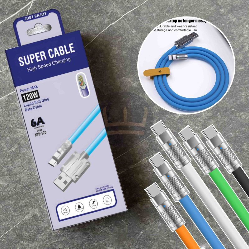 Kabel 120W Super Cable Led Metal Bahan Kabel super tebal