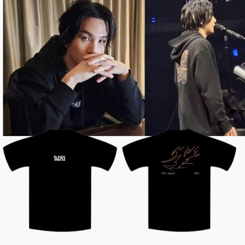 TSHIRT AGUSTD D DAY MERCH BAJU KAOS SUGA BTS
