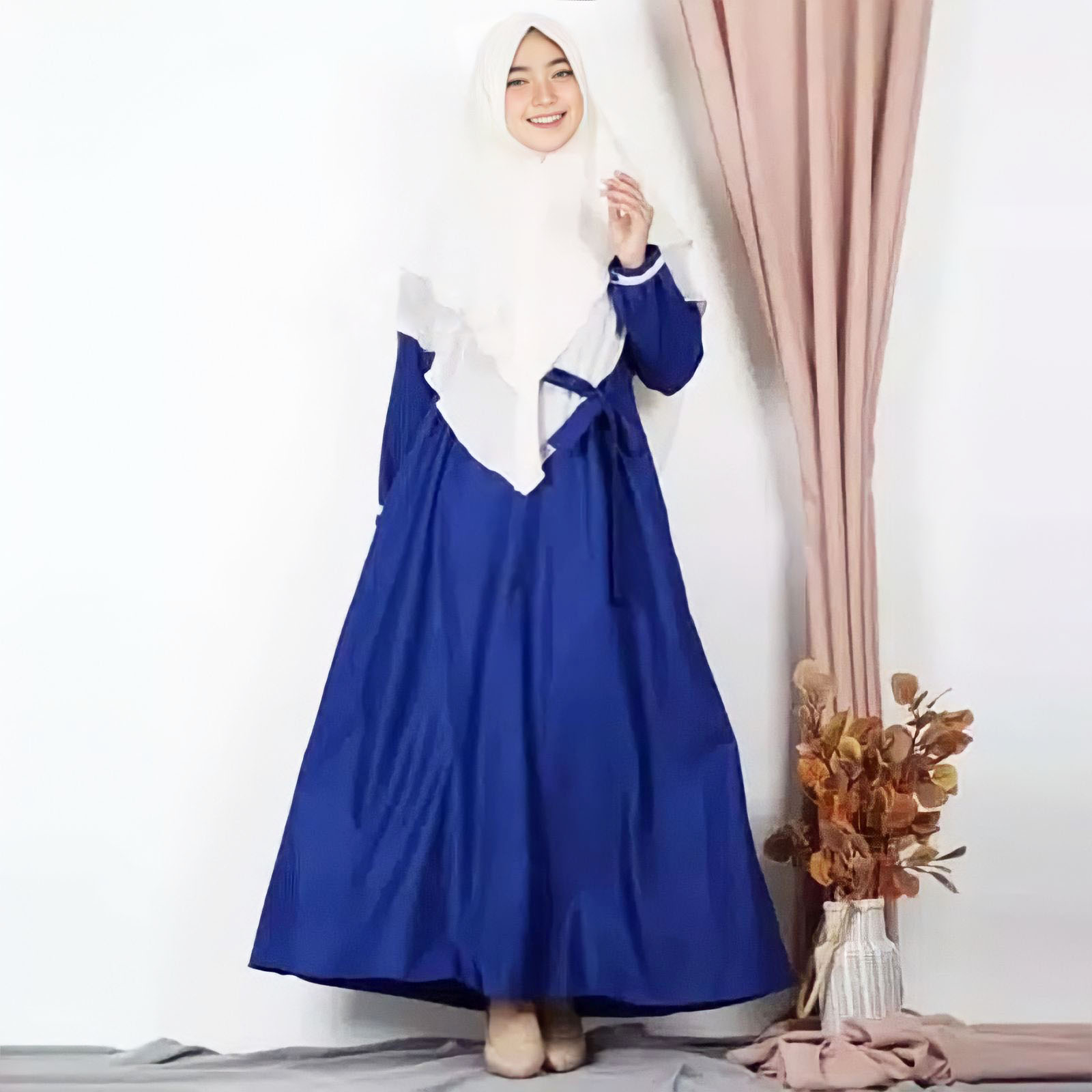 COD Gamis Katun Polos Toyobo Madina Premium Busui Friendly Termurah Dress Dewasa Modern Jumbo