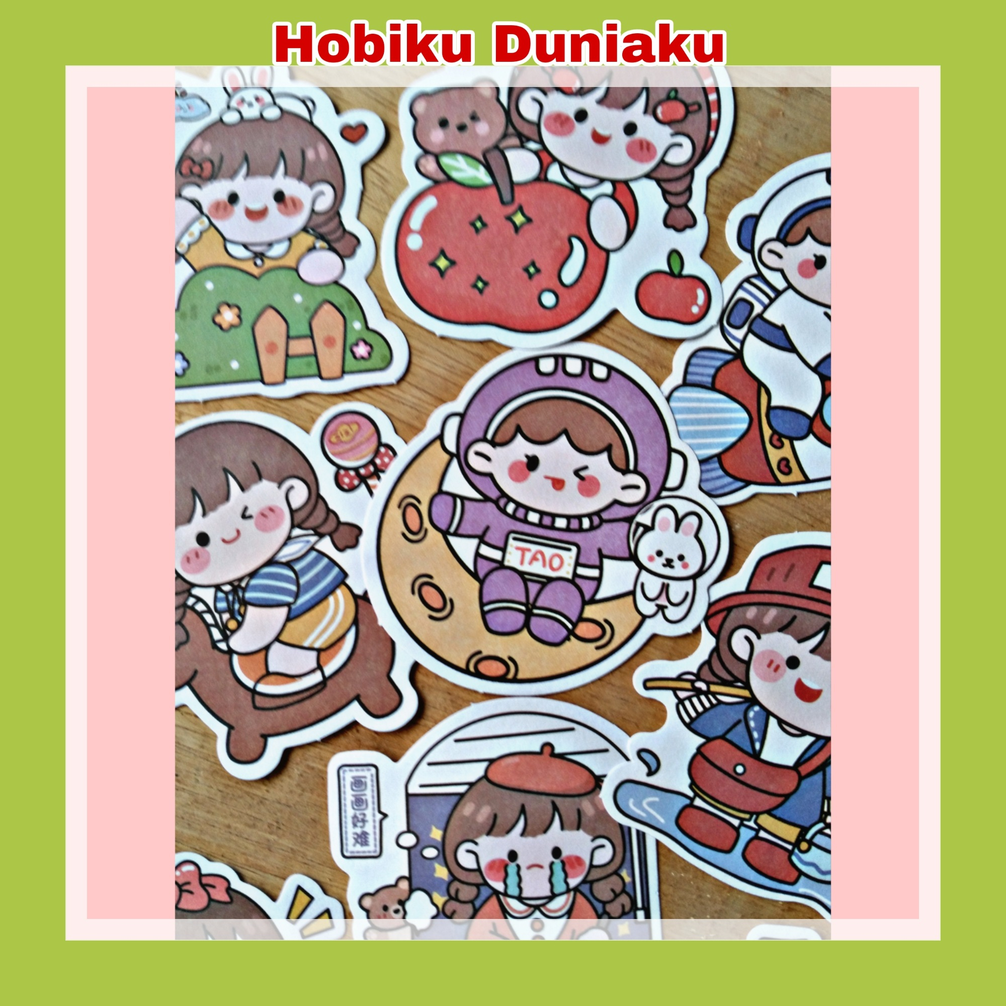 

Sticker DIY Stiker Kertas Momo Viral - PCS