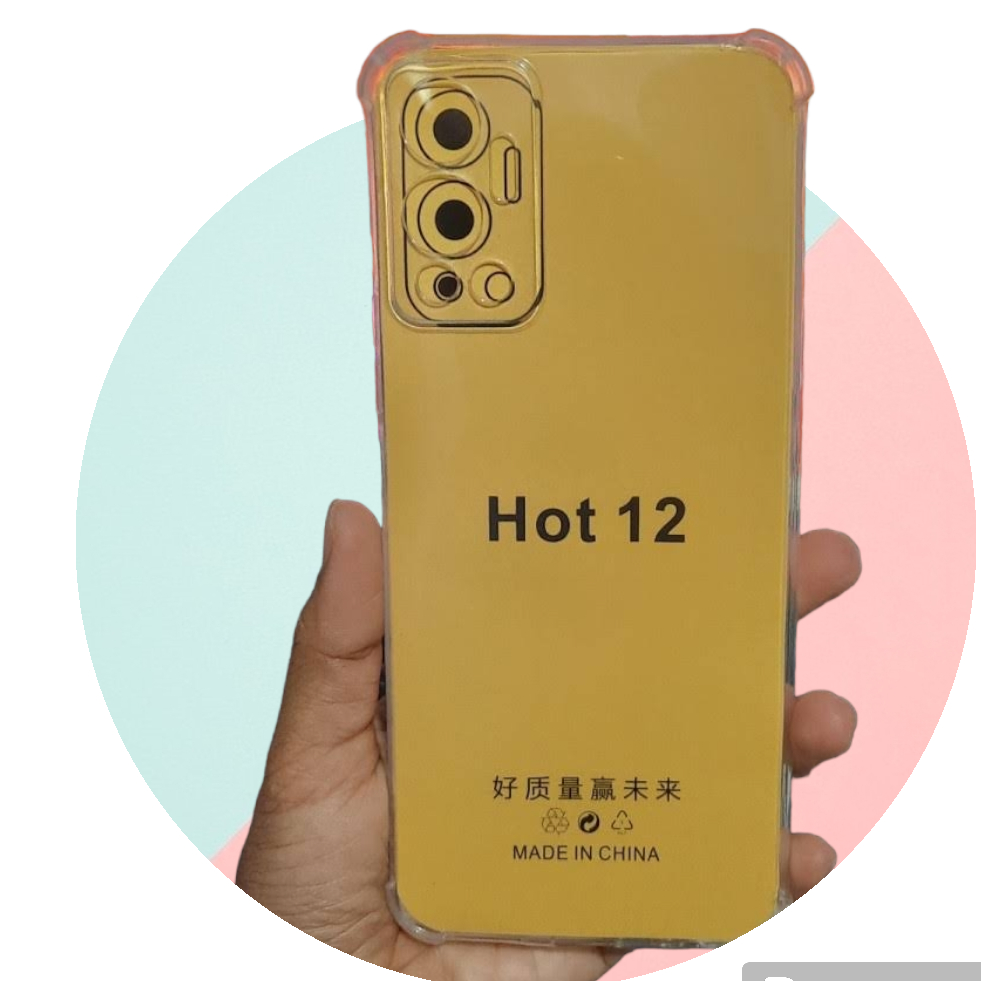Casing INFINIX HOT 12 Anti Crack SoftCase
