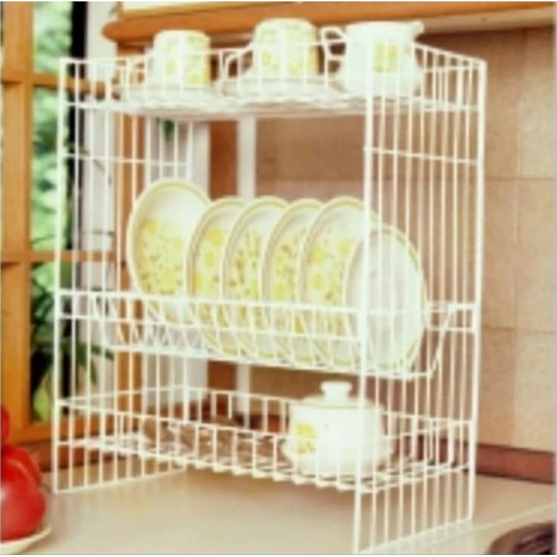 Rak Piring Modelline Susun 3 PT B30 MED B30MED Melin Rack Dapur ss3 Tebal