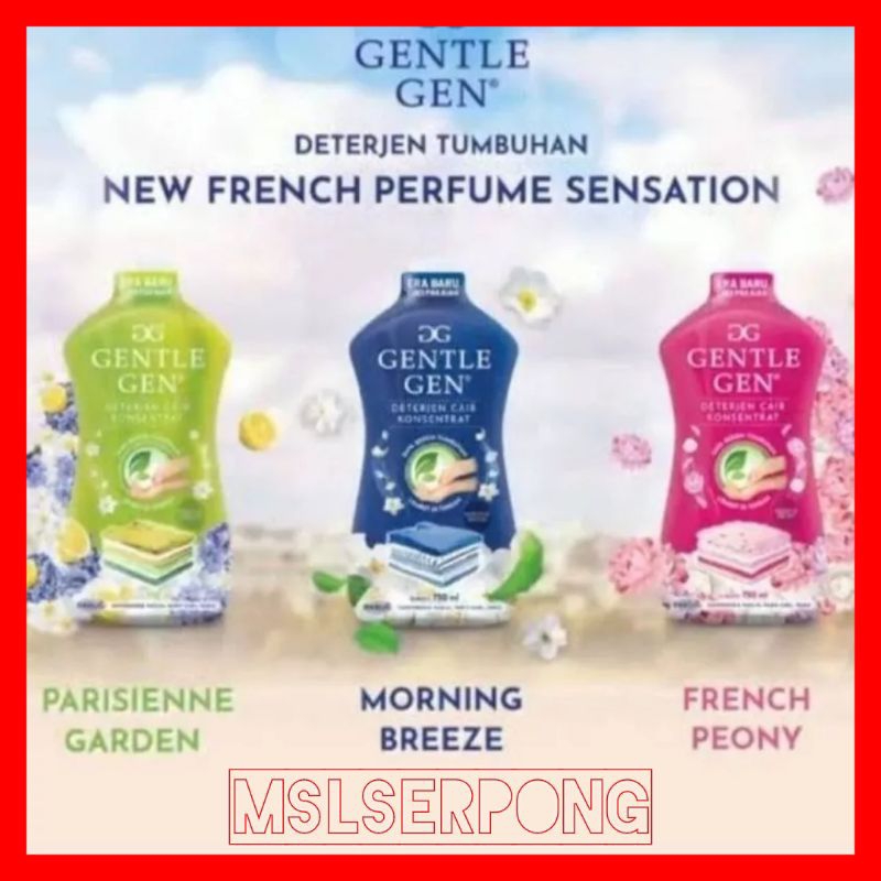 GENTLE GEN DETERJEN CAIR KOSENTRAT  700 ML / GENTLE GEN / DETERGEN LIQUID