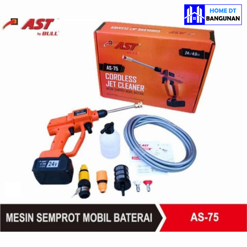 AST mesin cuci semprot mobil motor baterai jet cleaner AS-75