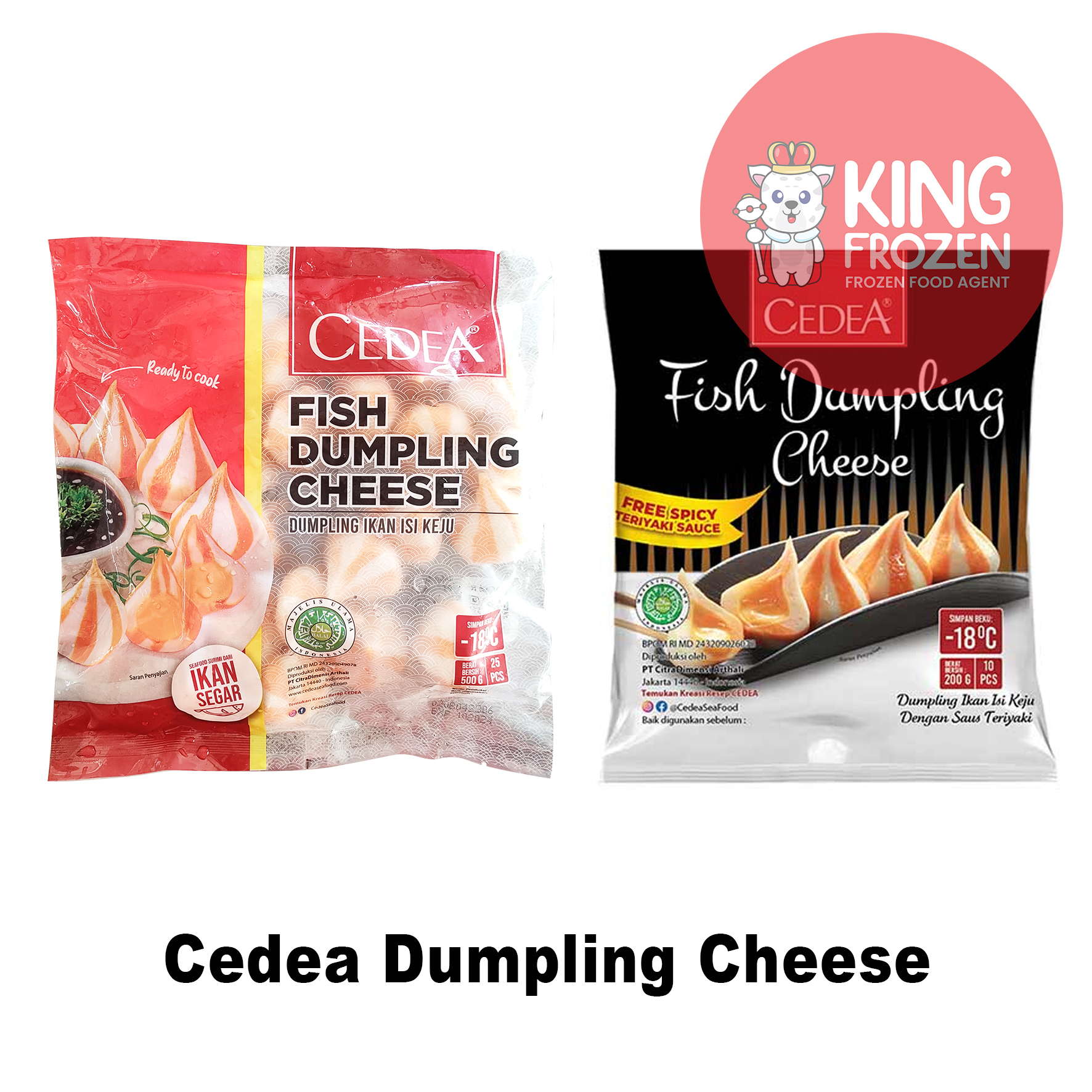 

Cedea Fish Dumpling Chicken 200 gram 500 gram