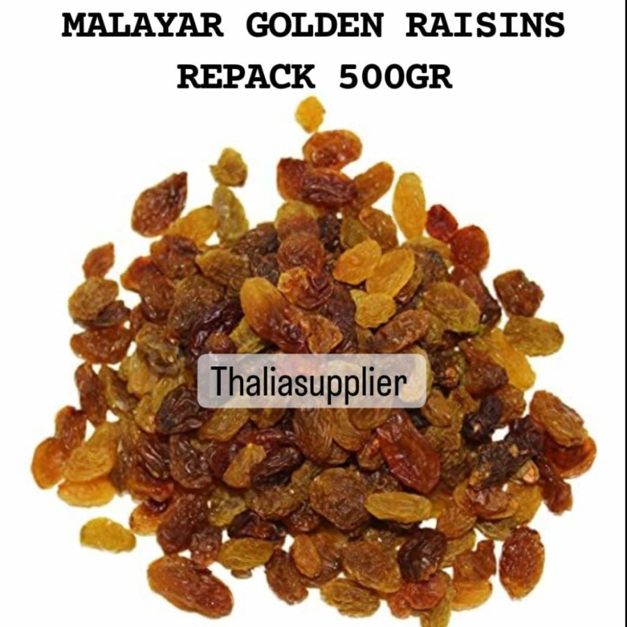 

MALAYAR GOLDEN RAISIN REPACK 500GR COCOK UNTUK ANEKA MAKANAN DLL