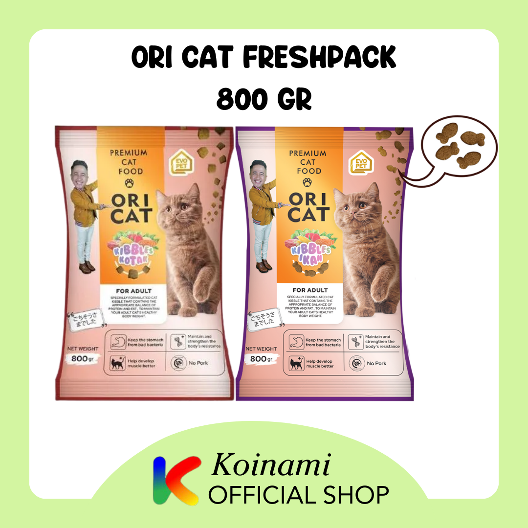 Ori Cat Adult 800gr FRESHPACK /  Oricat Adult 800 gr / makanan kucing