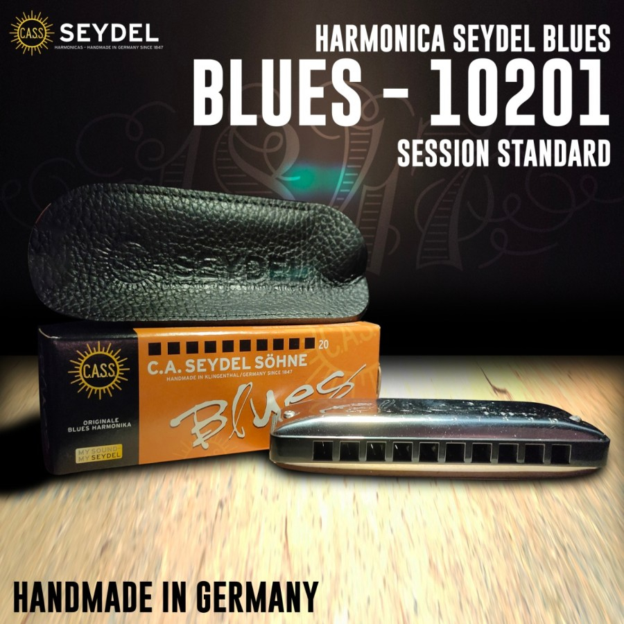 Harmonica Harmonika Seydel Blues Session Standard 10201 Diatonic - D