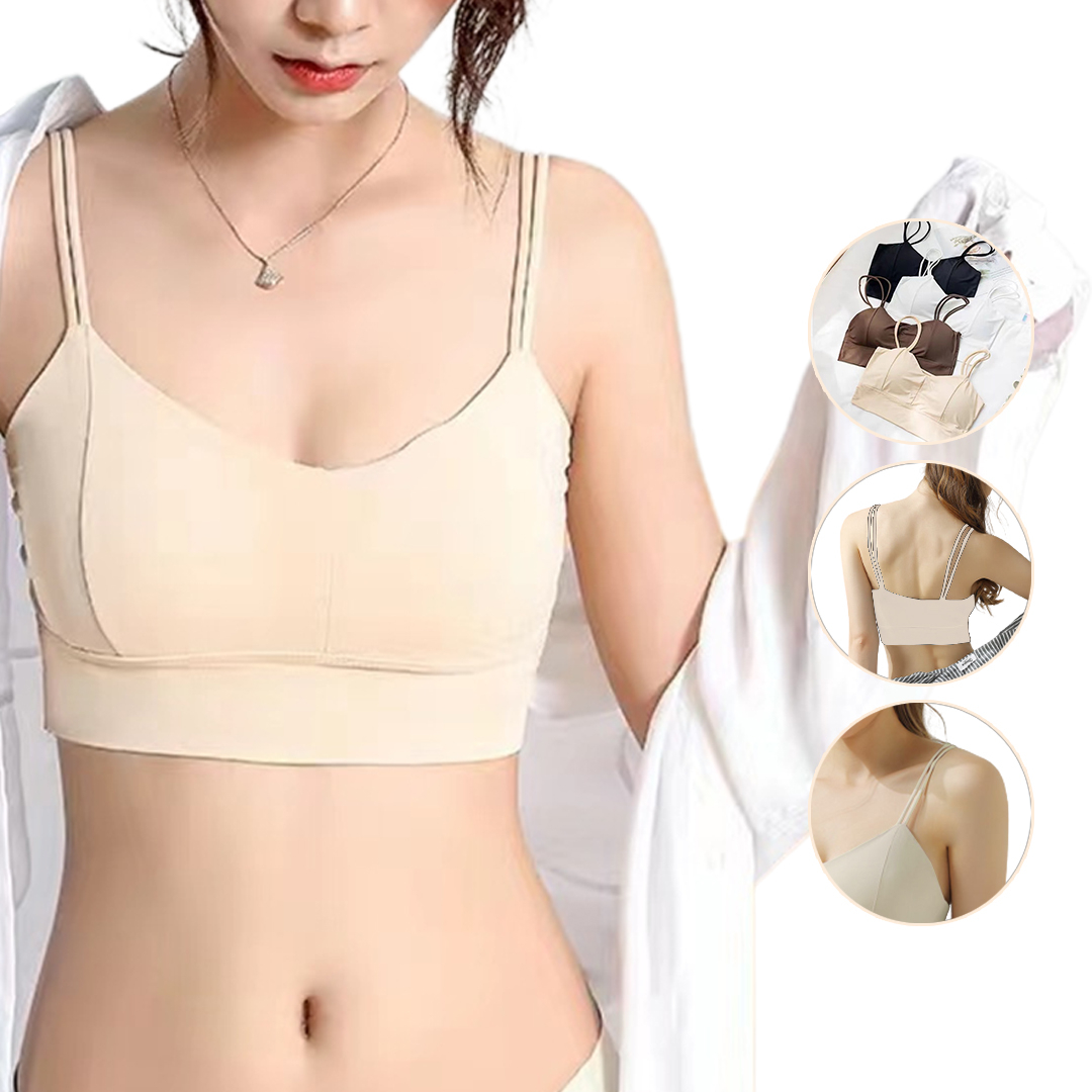 YS6123 Dalaman Wanita BH Sport Bra 2 tali / Bra Crop Top - YOSINOGAWA