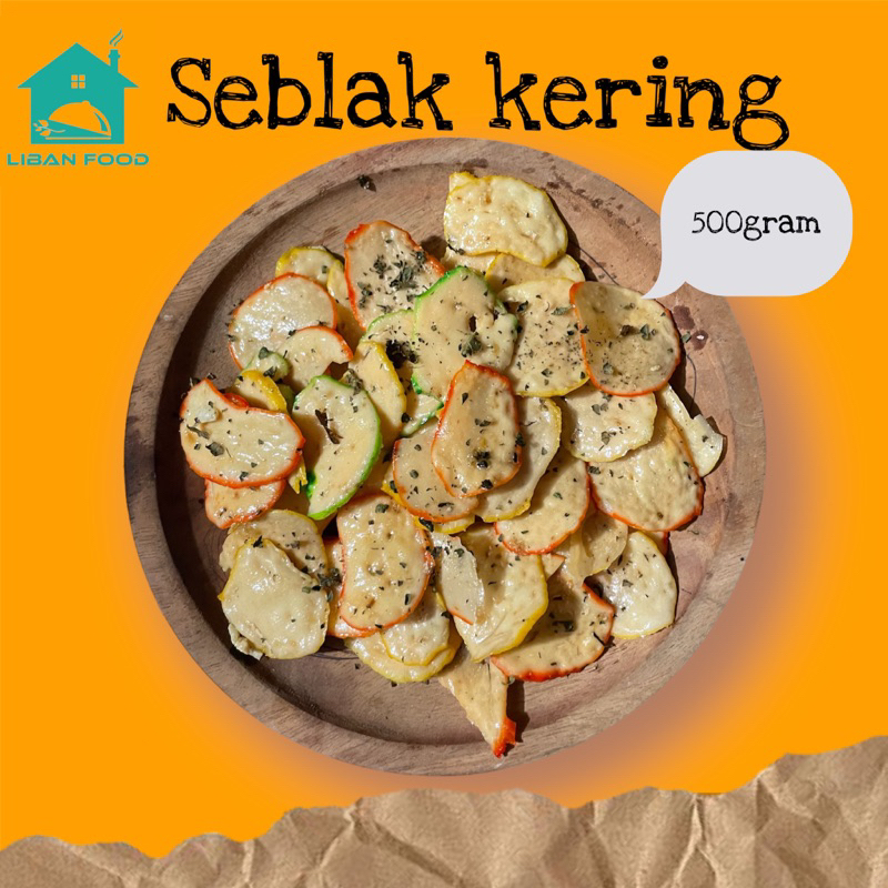 KERUPUK SEBLAK KERING 500GRAM PEDAS ORIGINAL