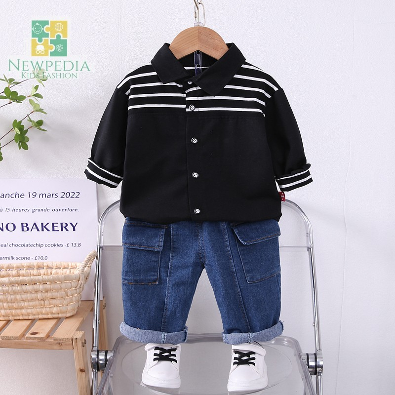 SETELAN NATAL KEMEJA PANJANG ANAK LAKI LAKI TERBARU 2025 / COD SETELAN KEMEJA NATAL PANJANG PREMIUM 