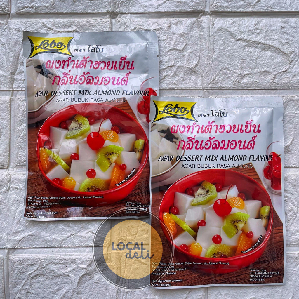 

Lobo Bubuk Puding / Lobo Agar Almond / Lobo Bubuk Agar Almond 130gr