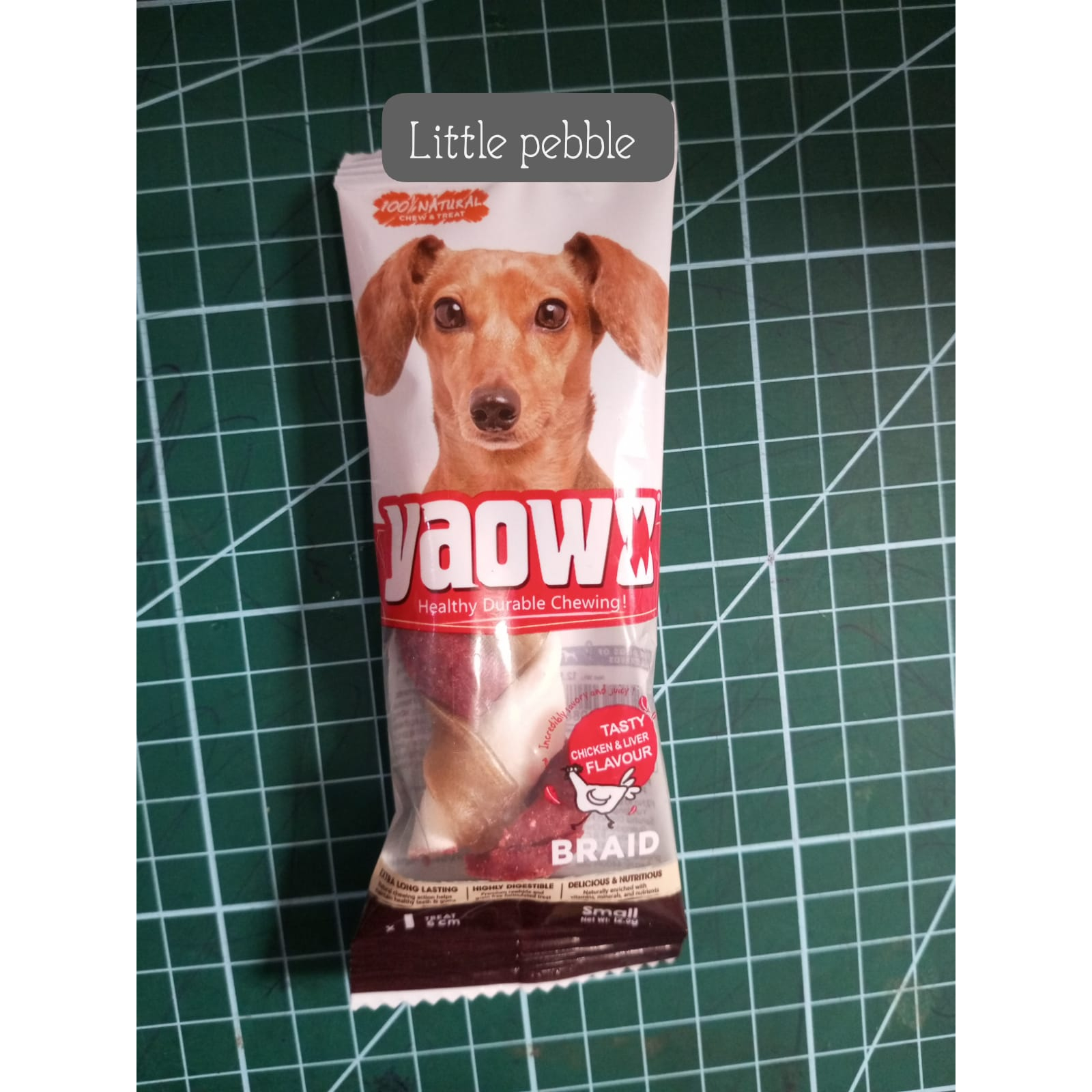 Snack Anjing Gnawlers Yaowo 1pc Healthy Durable Chewing Dog Treats - 12GRAM Bone Small