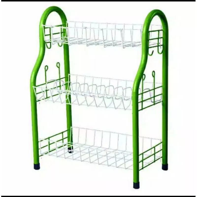 Rak Piring Susun 3 Kecil