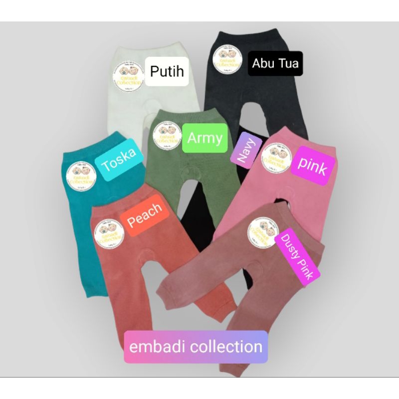 LEGGING RAJUT POLOS BAYI & ANAK BAHAN RAJUT TEBAL ADEM & LEMBUT