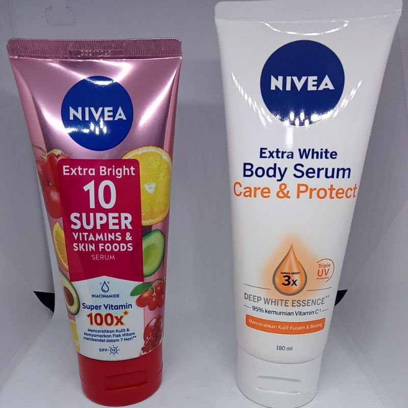 Nivea Body Serum 180 ml..hbl serum Nivea 180ml