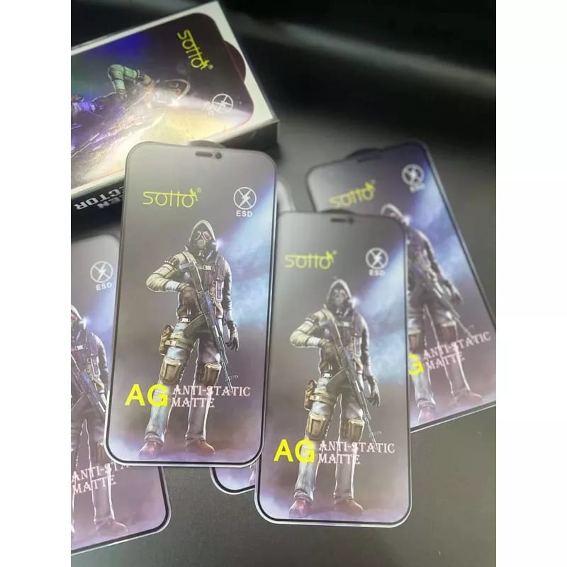 SCREEN PROTECTOR AG ANTI-STATIC MATTE FULL ANTI MINYAK FOR IPHONE 6/6S/7/8/6+/6S+/7+/8+/X/XS/XR/XSMAX/11/11PRO/11PROMAX/12/12PRO/12PROMAX/13/13PRO/13PROMAX/12MINI/13MINI/14/14PRO/14PROMAX/14PLUS KING