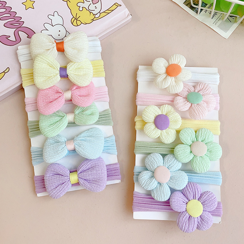 (ISI 6 PCS) Ikat Rambut Rosie / Kunciran Karet Anak Perempua Kualitas Import Gaya Korea Kuncir Wanita Balita kiosbalitaaprillia