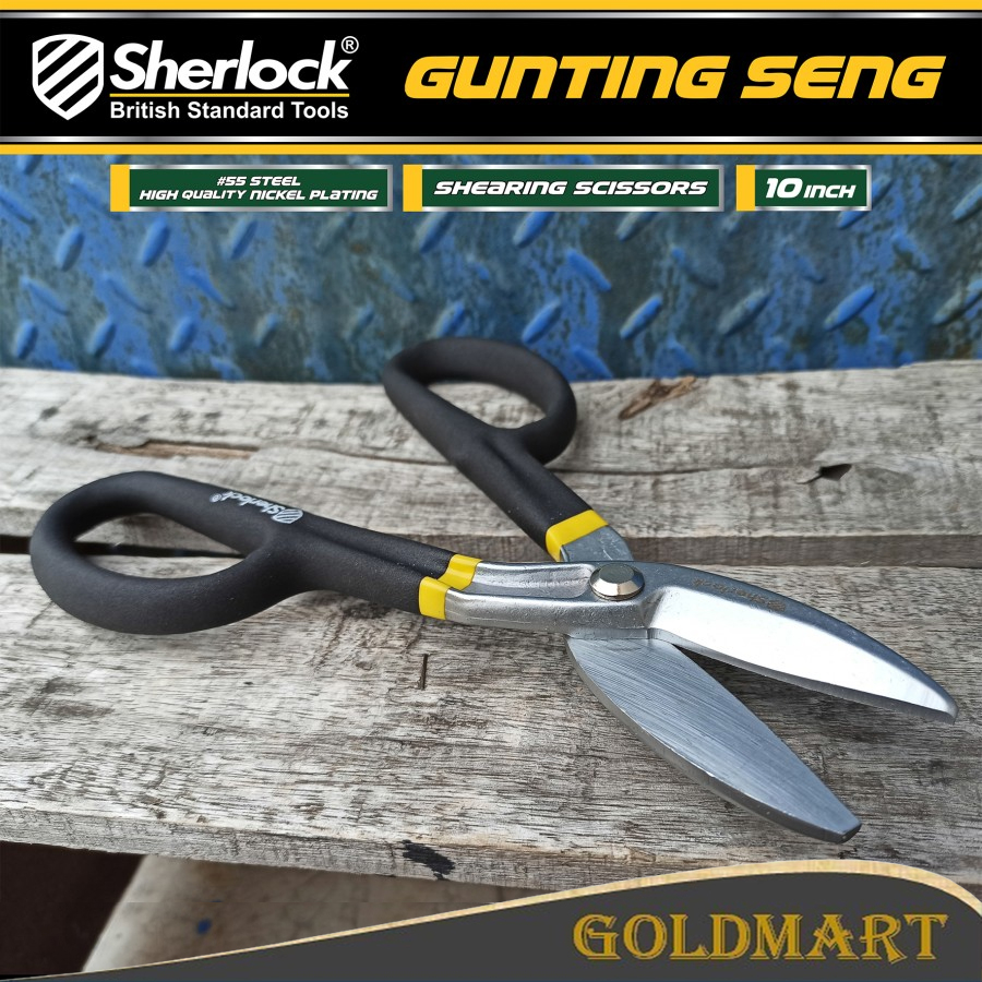 Gunting Seng Original Sherlock 10 inch Chrome Vanadium