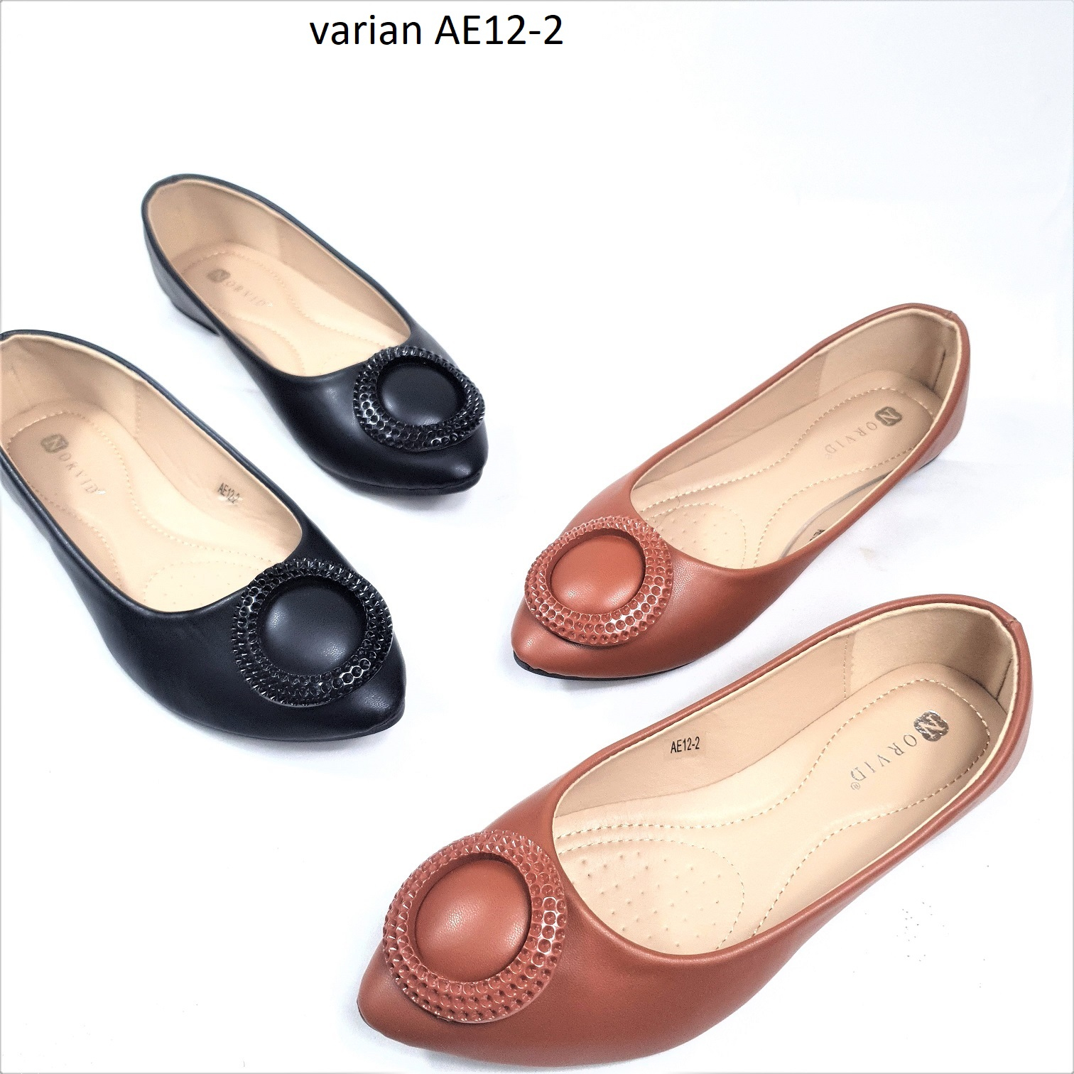 RESTOCK Norvid Flat Shoes Dove AE122 128 1258