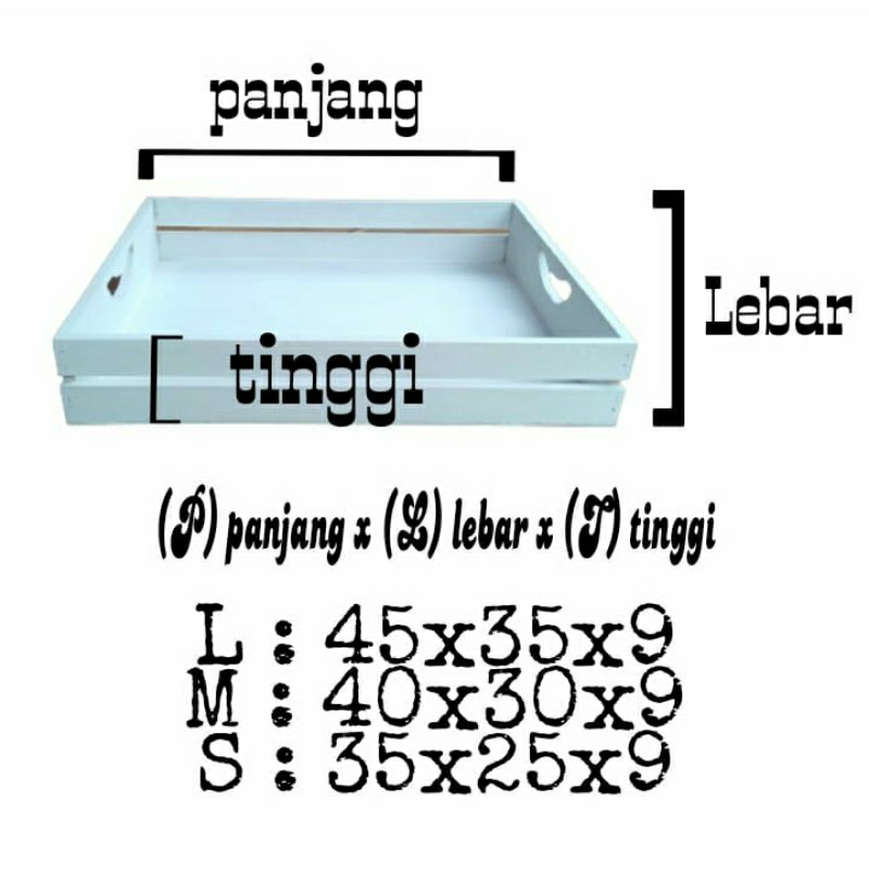 

(PRODUKSI SENDIRI TERMURAH) DI JUAL PERSET Nampan Kayu, MDF Tray, Nampan Hantaran Seserahan, Baki, FREE PACKING BUBBLE WRAP.