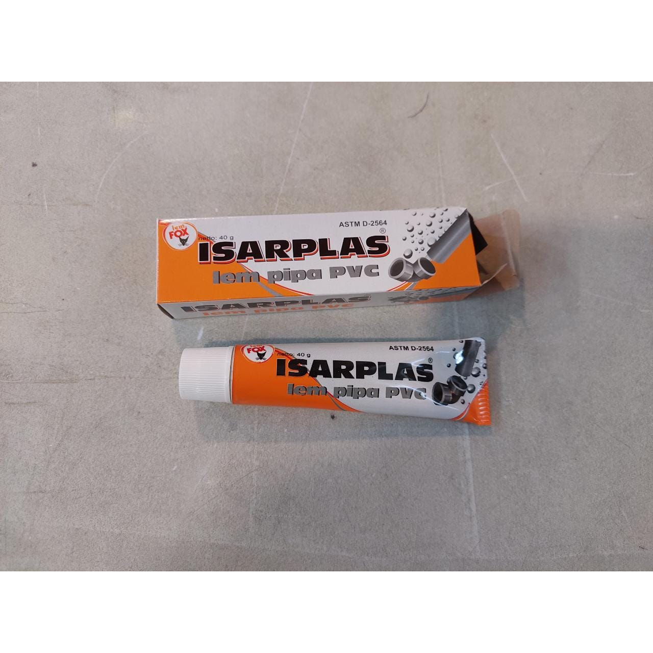 lem pipa PVC ISARPLAS tube 40 gr