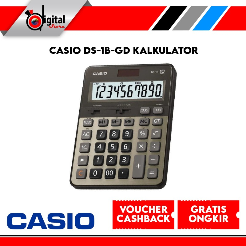 

Kalkulator Casio DS-1B-GD Calculator CASIO DS-1B GD