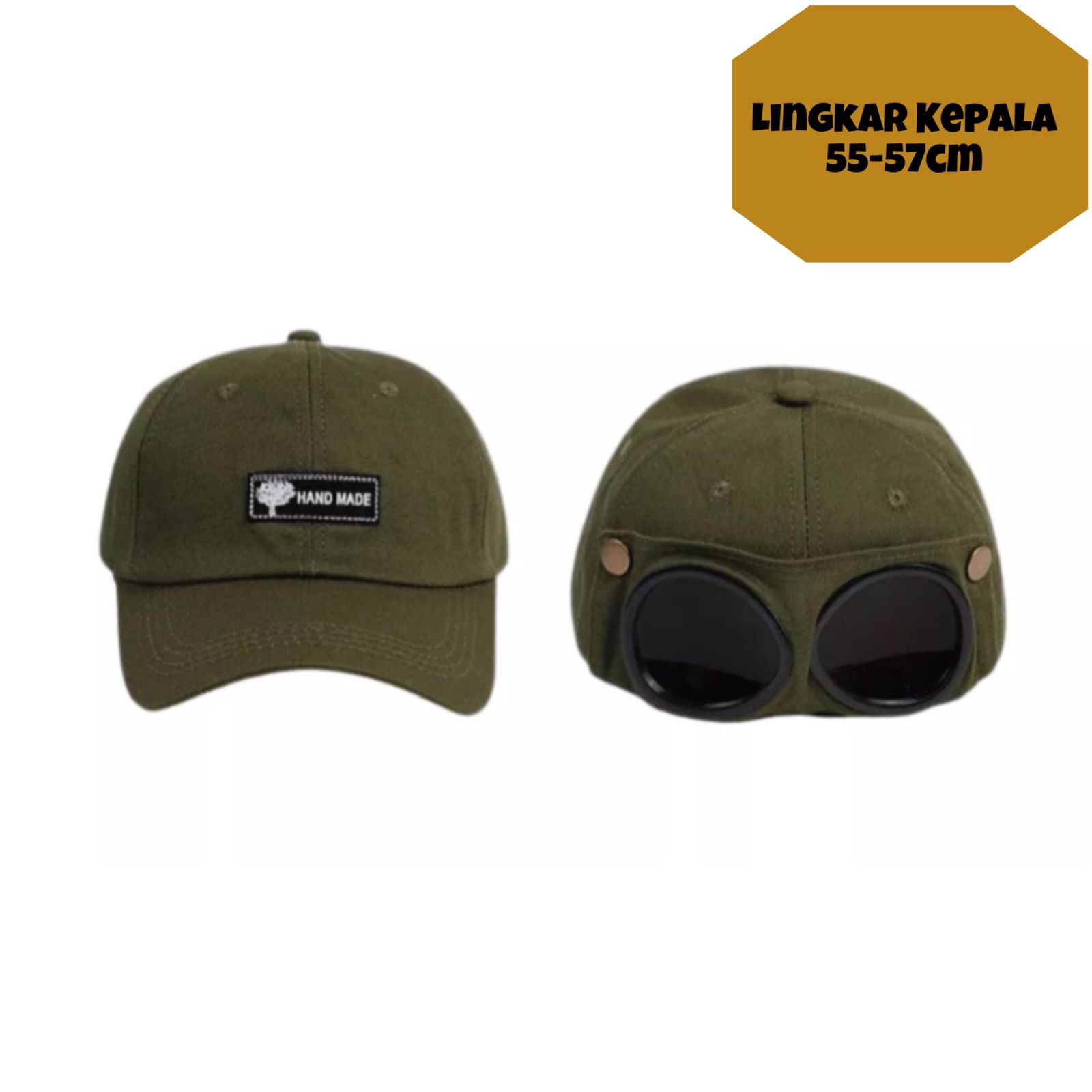 TOPI KECEMATA TOPI BASEBALL GOOGGLES CAP VIRAL