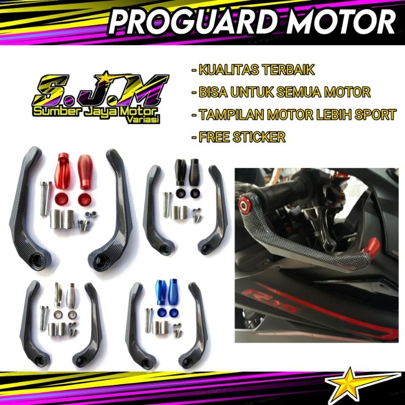 Proguard Motor Proguard Carbon Tanduk Motor Bahan Besi Untuk Aksesoris Motor Bisa Untuk Semua Motor