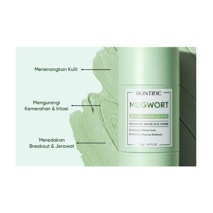 Skintific Mugwort Acne Clay Stick