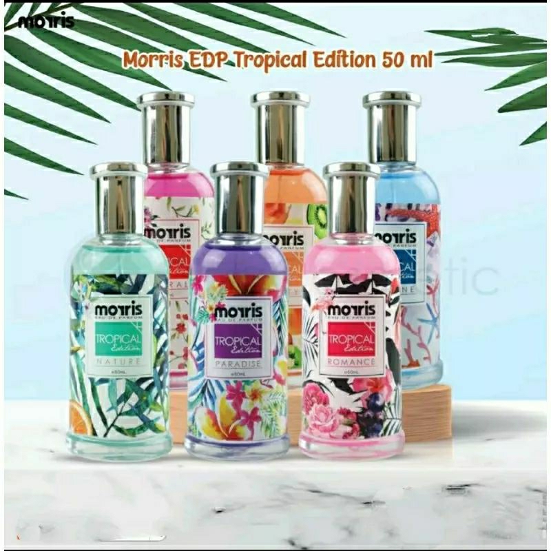 Morris Parfum Tropical Edition 50ml 110ml - Parfum Wanita