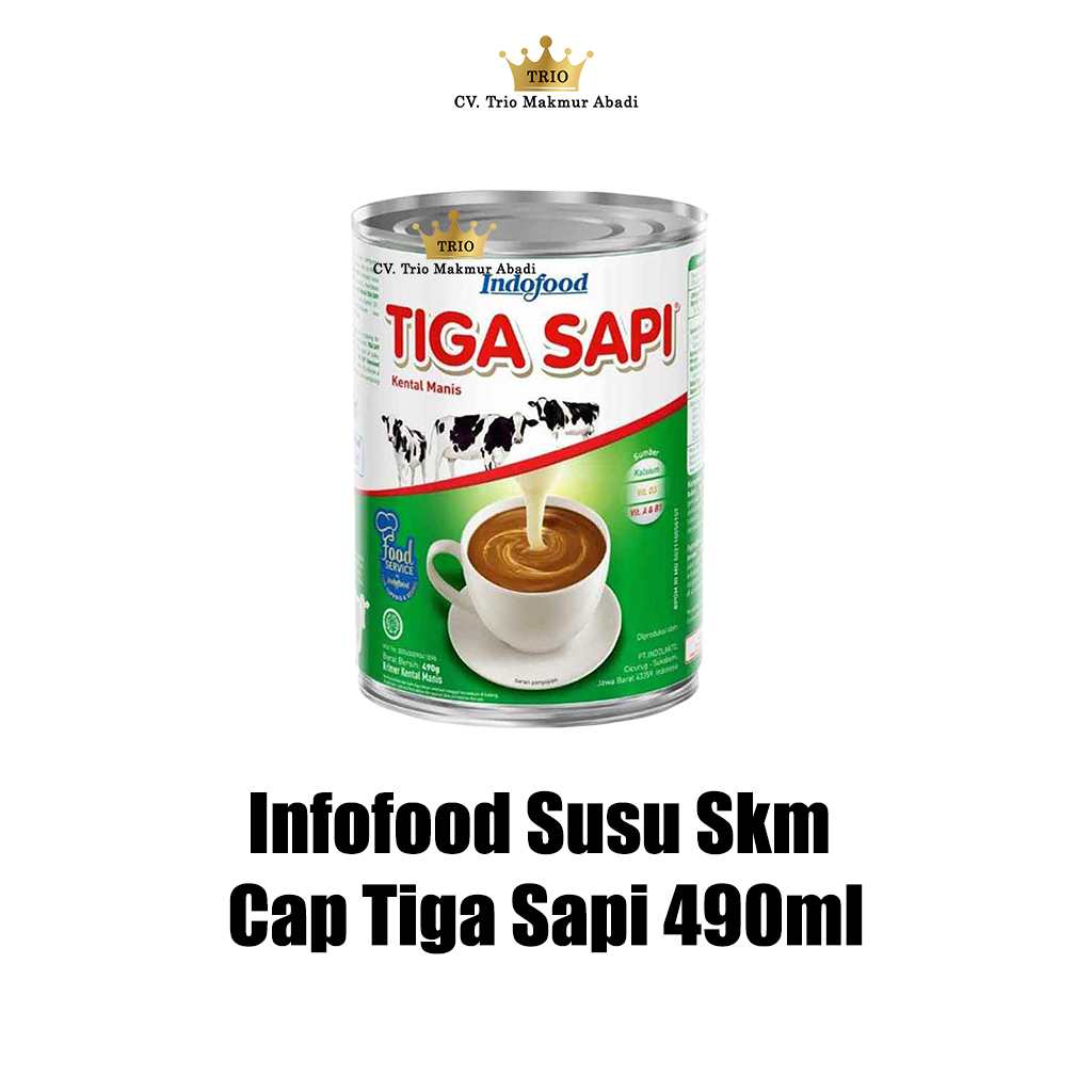 

Susu Skm Cap Tiga Sapi 490ml