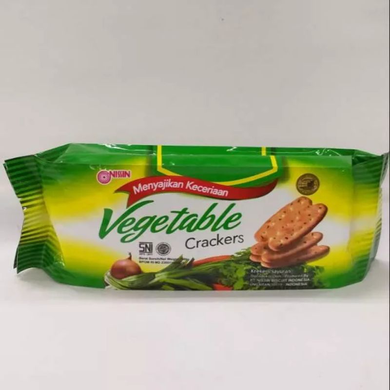 

NISSIN VEGETABLE CRACKERS 160gr