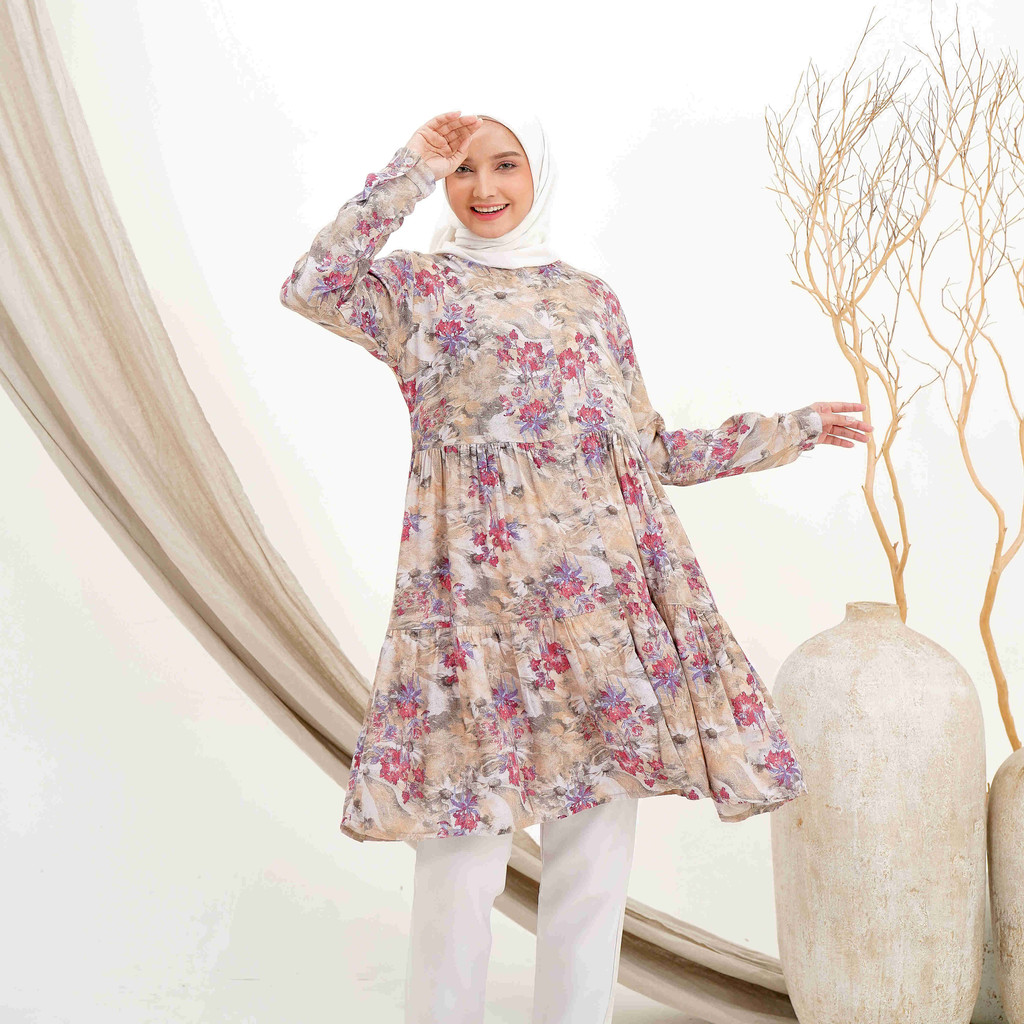 Tunik rayon viscose premium terlaris tunik busui tunik katun rayon premium murah seri 5