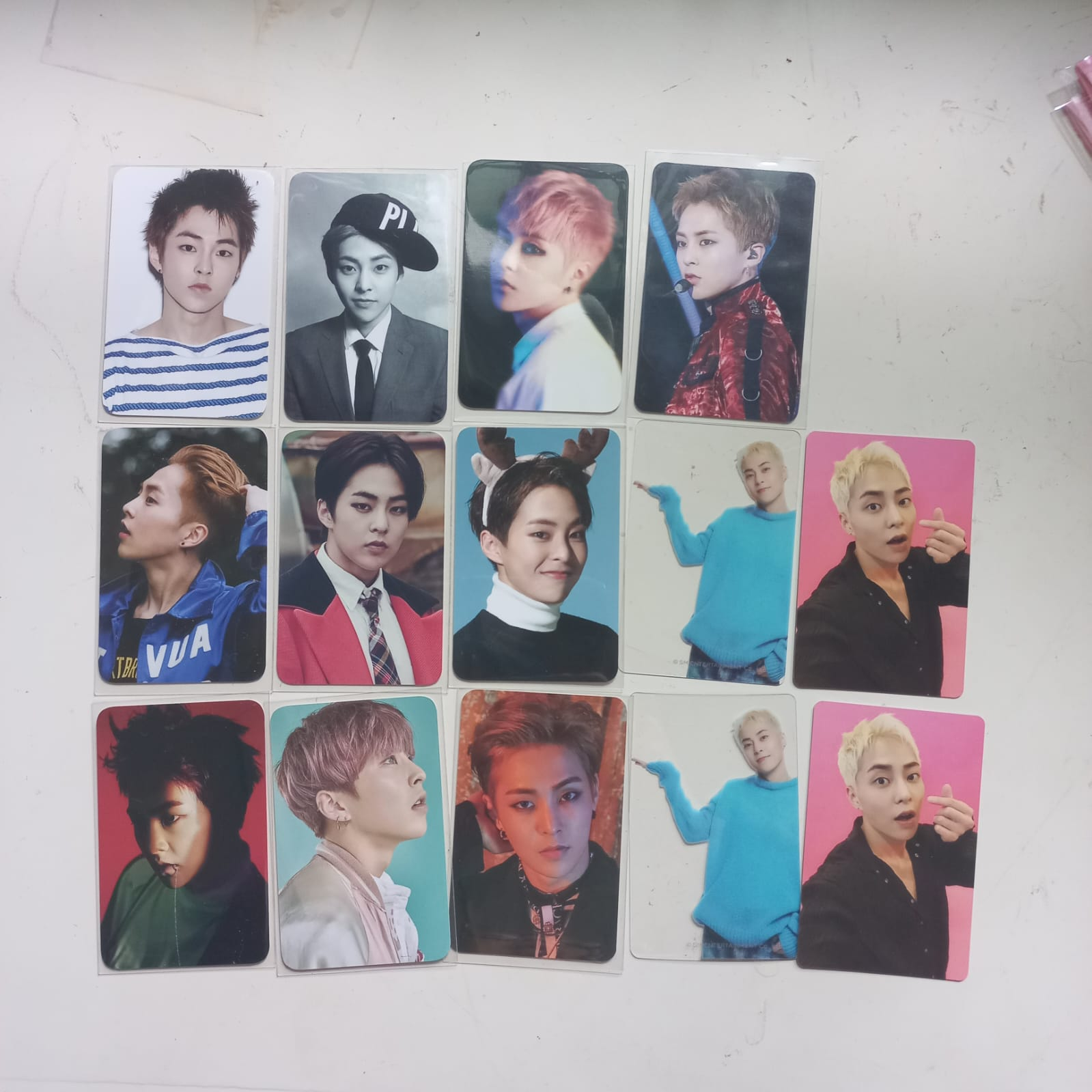 EXO Xiumin Photocard Limited DVD Japan Repackaged PC 10th Anniversary Season's Greeting Set