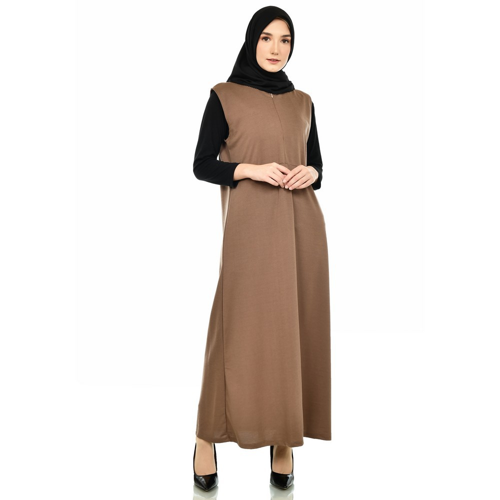 MANSET GAMIS KUTUNG INNER DRESS BAHAN SPANDEK LICIN ADEM LEMBUT GAMIS MURAH