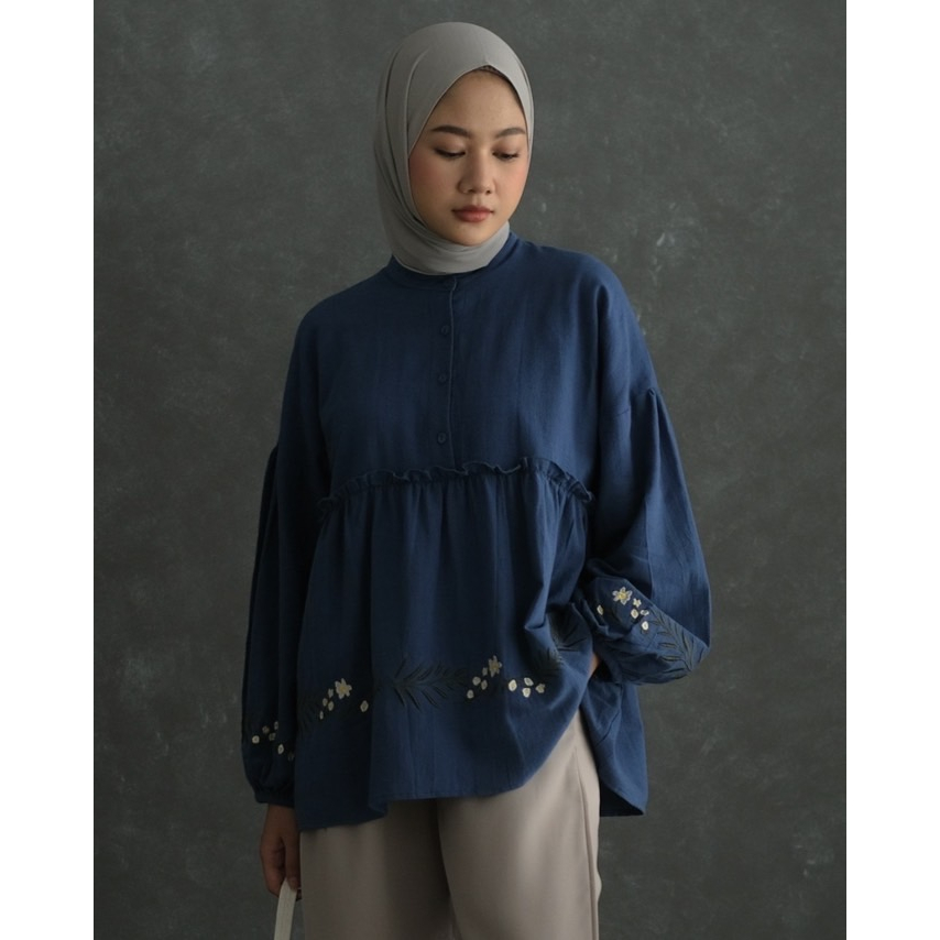 Myrubyicious NIRANA LONGSLEEVE KODE NN1963  | LONGSLEEVE | LONGSLEEVE WANITA | LONGSLEEVE MOTIF | LONGSLEEVE  BUNGA