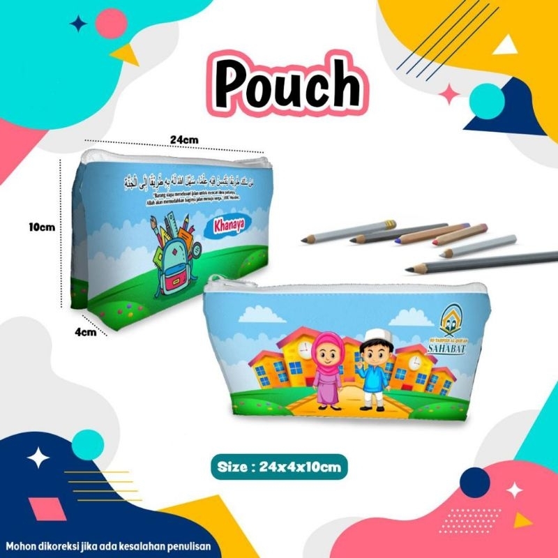 

Pouch Custom Foto, Nama, Gambar dll / Wadah Serbaguna / Kotak Pensil / Wadah Pensil/ Pouch Souvenir/ Pouch Serbaguna