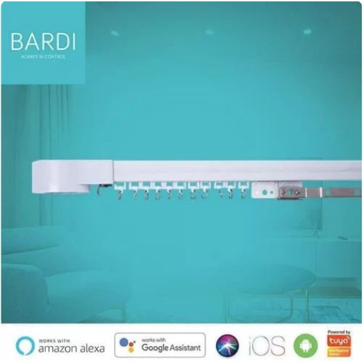 BARDI Smart Track Custom for Curtain Tirai Motor 1m IoT Home Automation