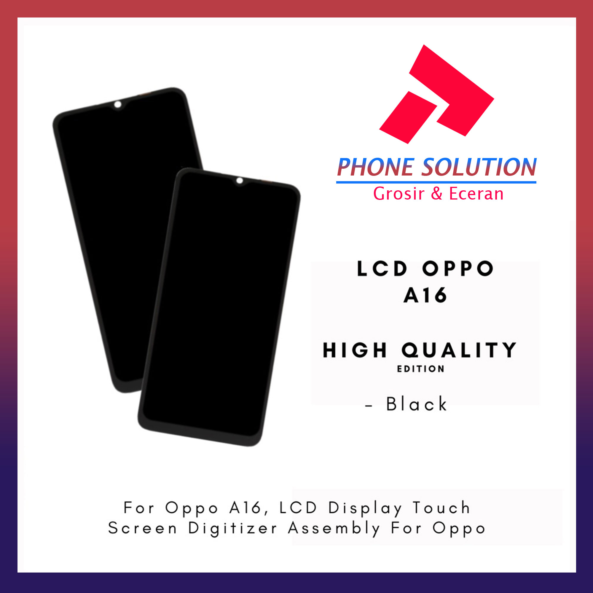 LCD Oppo A16 / Realme C25 / C25s / Narzo 50A Fullset Touchscreen