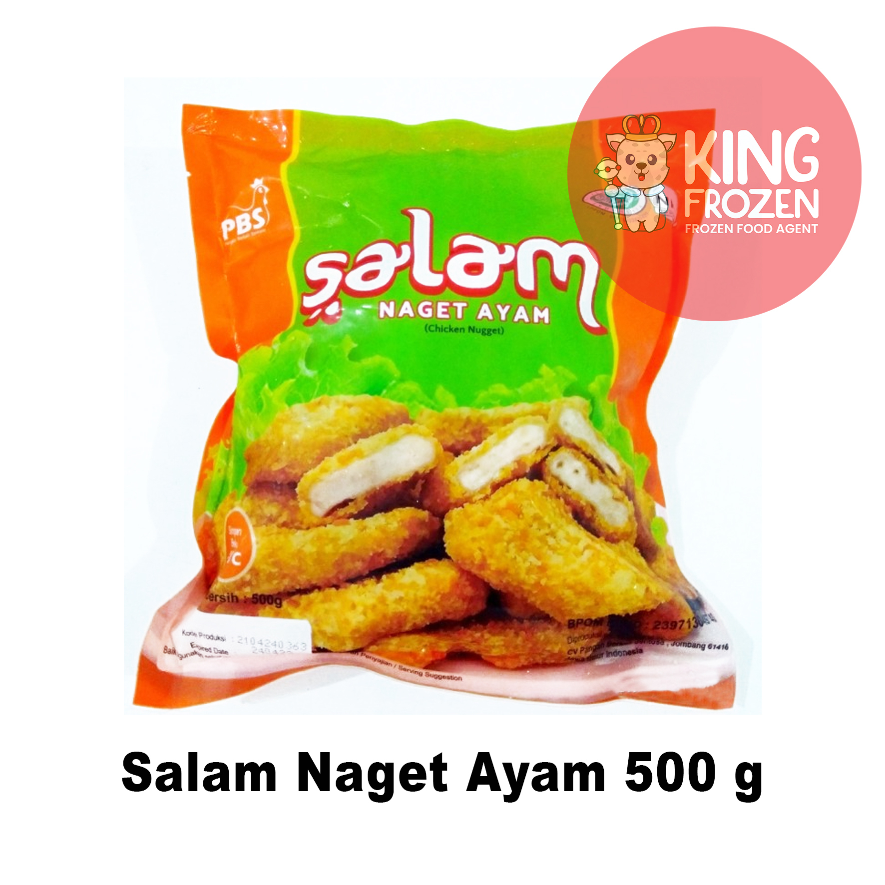 

Salam Chicken Nugget 500 gram