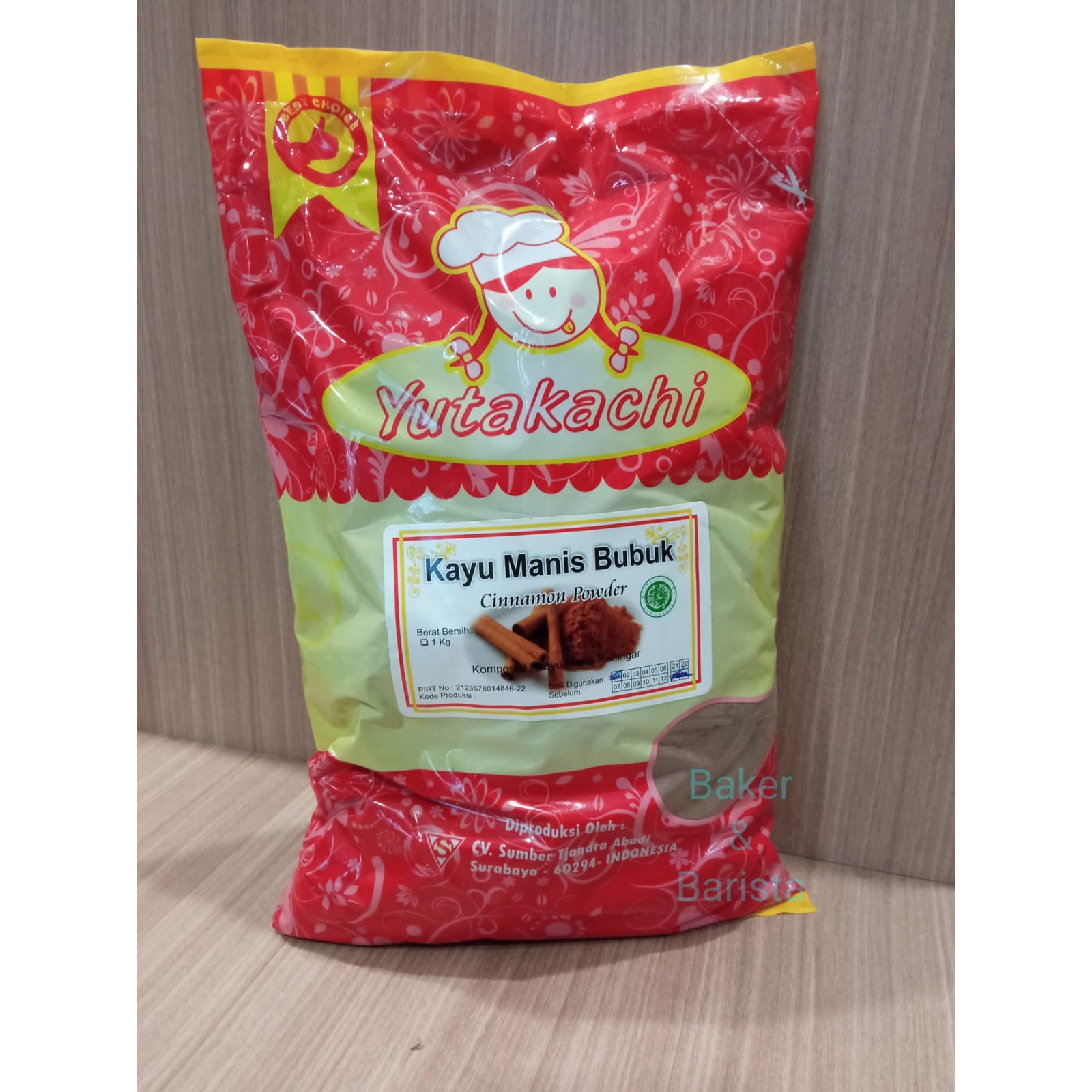 

Yutakachi Cinnamon powder repack 100gr bubuk kayu manis / bubuk cinnamon