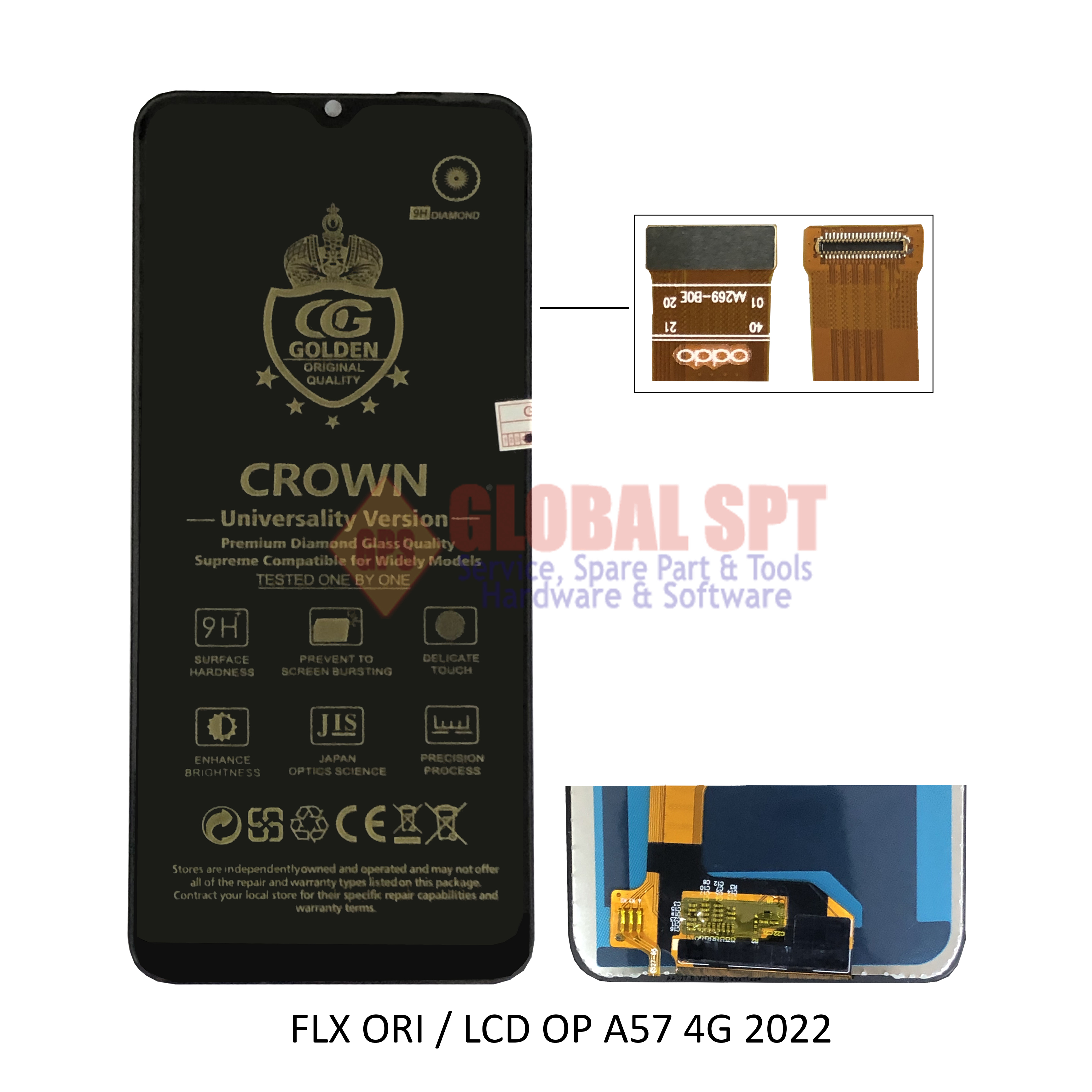 FLX ORI / LCD TOUCHSCREEN OPPO A57 4G 2022 / A17 / A77S