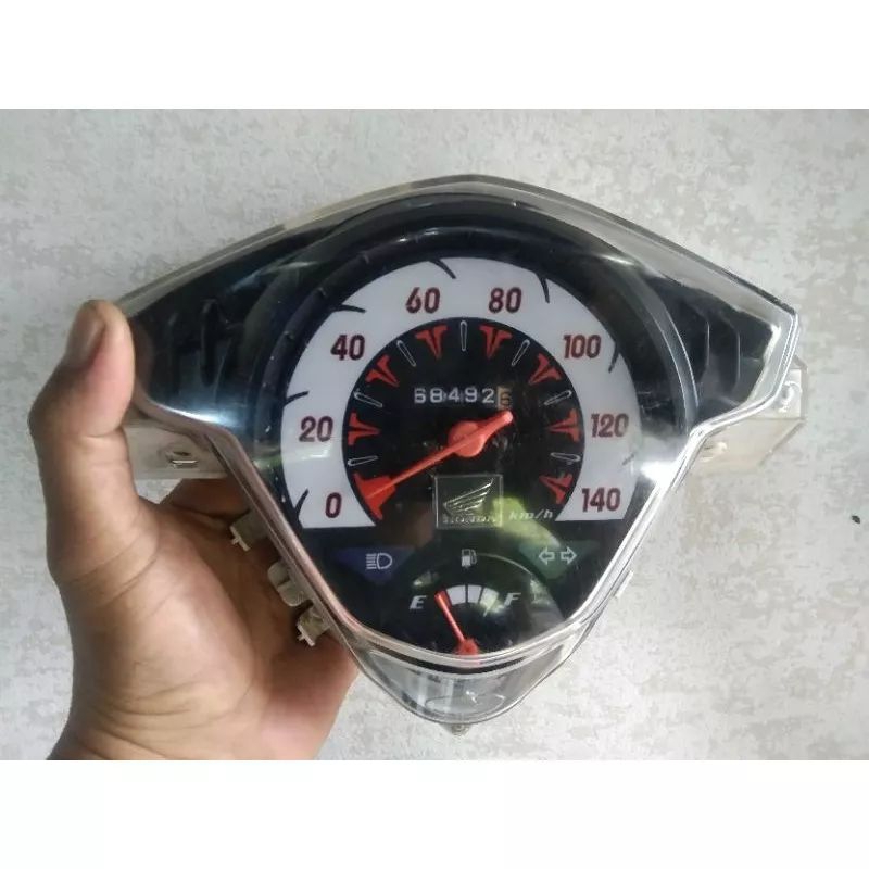 spidometer Honda Beat karbu original second