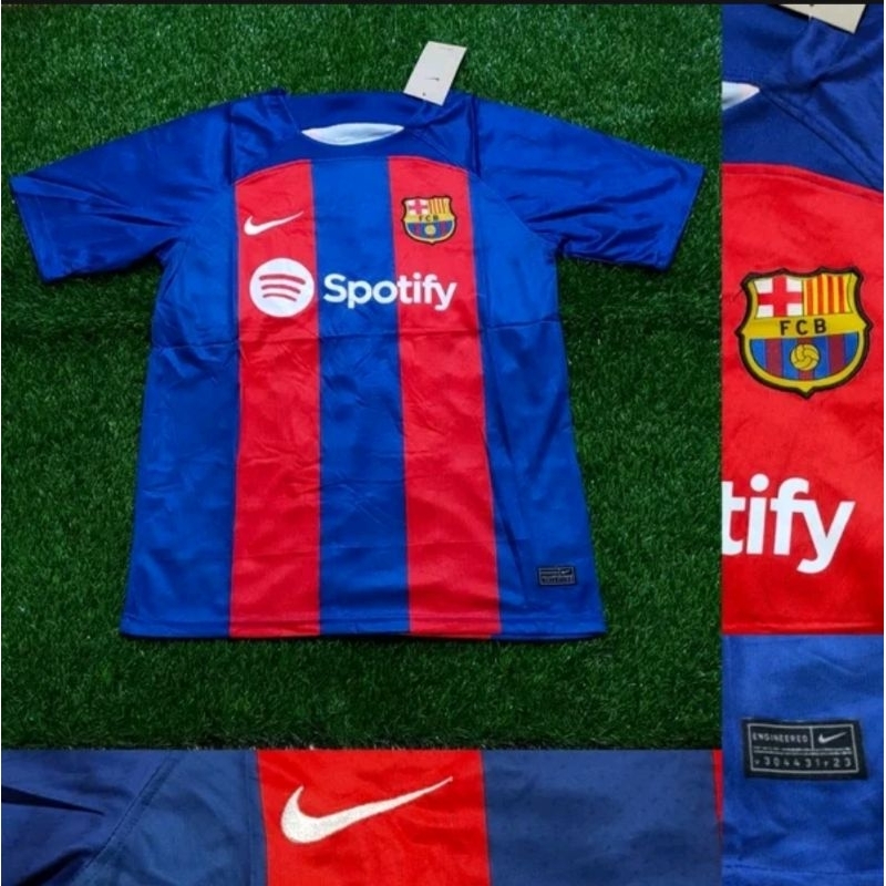 Jersey Kaos Baju Sepak Bola Barca Barcelona Home Away 3rd Third New Musim Terbaru 2022 2023 2024 Gra