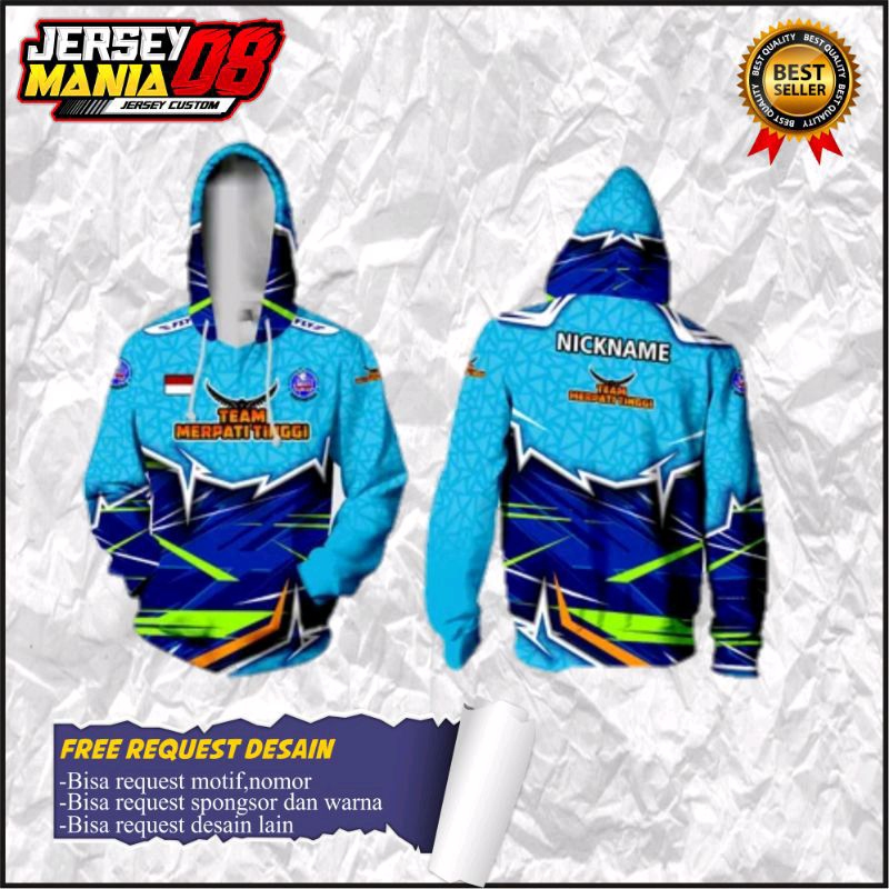 JERSEY JAKET MERPATI CUSTOM DESAIN