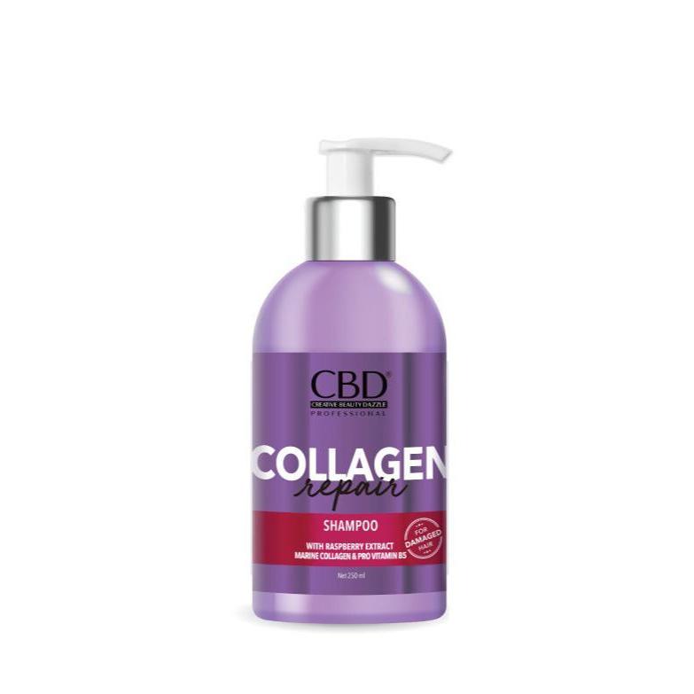 `ღ´ PHINKL `ღ´  CBD Collagen Repair Perawatan Rambut 250ml keratin UNGU